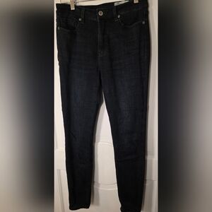 Stitch FIX Cosmic Blue Love Arianna High Rise Skinny Jeans - Dark Wash